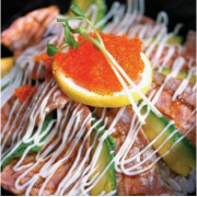 Aburi Salmon Don Rice Dish