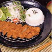 Chicken Katsu Rice Dish