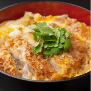 Chicken Katsu Don Rice Dish
