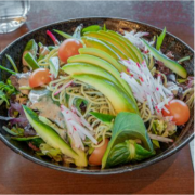 Green Tea Noodle &amp; Salad (V)