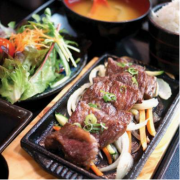 Steak Wagyu Beef Rice Dish